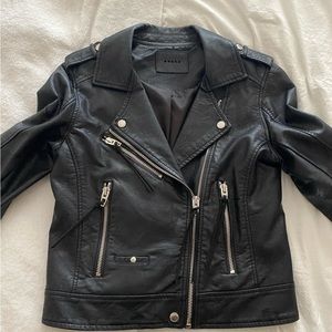 BLANK NYC Black Leather Jacket